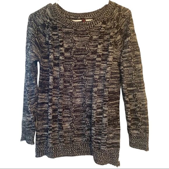 Rachel B Girls salt and pepper sweater - Picture 1 of 2